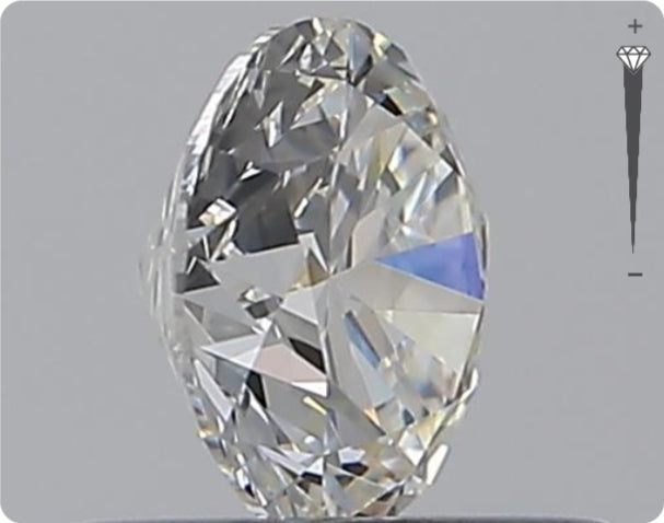 Natürlicher 0.50ct GIA Diamant | Farbe E | Reinheit VS1 | Rundschliff | EX EX EX #D10528