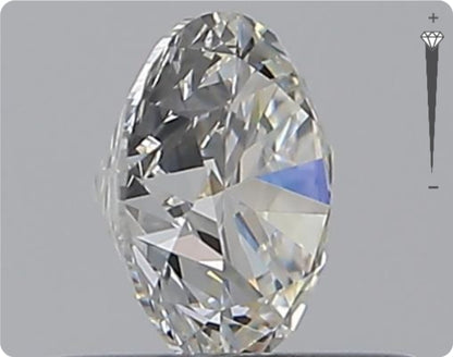Natürlicher 0.50ct GIA Diamant | Farbe E | Reinheit VS1 | Rundschliff | EX EX EX #D10528