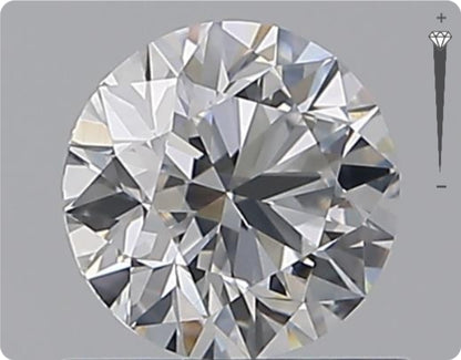 Natural 0.70ct GIA Diamond | Color D | Clarity VVS2 | Round Brilliant Cut | EX EX EX #D10529