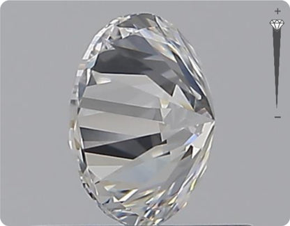 Natural 0.70ct GIA Diamond | Color D | Clarity VVS2 | Round Brilliant Cut | EX EX EX #D10529