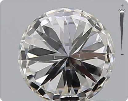 Natürlicher 0.50ct GIA Diamant | Farbe F | Reinheit VVS1 | Rundschliff | EX EX EX #D10530