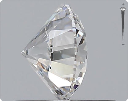 Natural 0.52ct GIA Diamond | Color D | Clarity IF | Round Brilliant Cut | EX EX EX #D10531