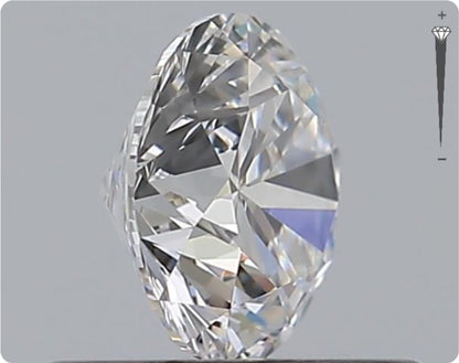 Natural 0.52ct GIA Diamond | Color D | Clarity IF | Round Brilliant Cut | EX EX EX #D10531