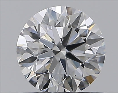 Natural 0.59ct GIA Diamond | Color D | Clarity VVS1 | Round Brilliant Cut | EX EX EX #D10533