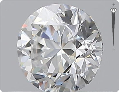 Natürlicher 0.50ct GIA Diamant | Farbe D | Reinheit VS1 | Rundschliff | VG EX VG #D10534