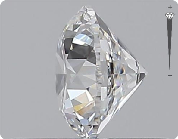 Natürlicher 0.50ct GIA Diamant | Farbe D | Reinheit VS1 | Rundschliff | VG EX VG #D10534