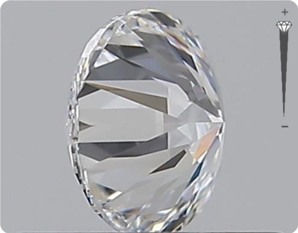 Natürlicher 0.50ct GIA Diamant | Farbe D | Reinheit VS1 | Rundschliff | VG EX VG #D10534