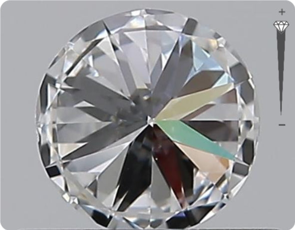 Natürlicher 0.50ct GIA Diamant | Farbe D | Reinheit VS1 | Rundschliff | VG EX VG #D10534