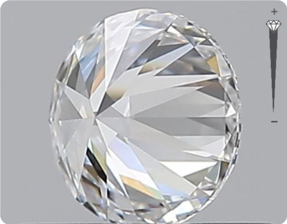 Natürlicher 0.50ct GIA Diamant | Farbe D | Reinheit VS1 | Rundschliff | VG EX VG #D10534