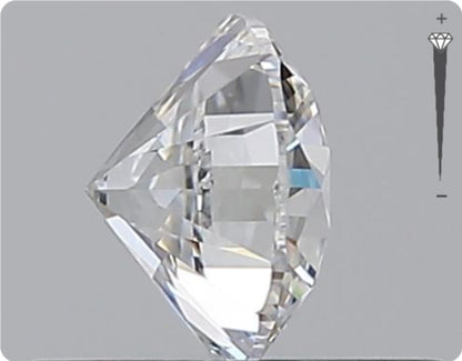Natürlicher 0.50ct GIA Diamant | Farbe D | Reinheit VS1 | Rundschliff | VG EX VG #D10534