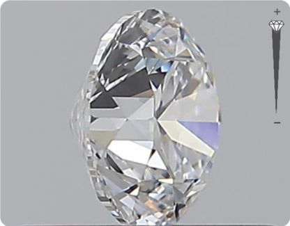 Natürlicher 0.50ct GIA Diamant | Farbe D | Reinheit VS1 | Rundschliff | VG EX VG #D10534