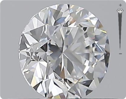 Natürlicher 0.50ct GIA Diamant | Farbe D | Reinheit VS1 | Rundschliff | VG EX VG #D10534