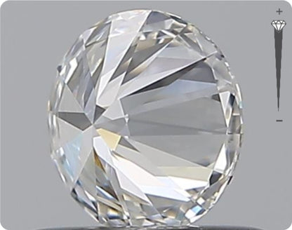 Natural 0.50ct GIA Diamond | Color D | Clarity VS1 | Round Cut | EX EX EX #D10535