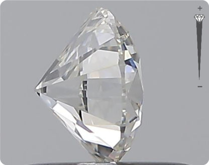 Natural 0.50ct GIA Diamond | Color D | Clarity VS1 | Round Cut | EX EX EX #D10535