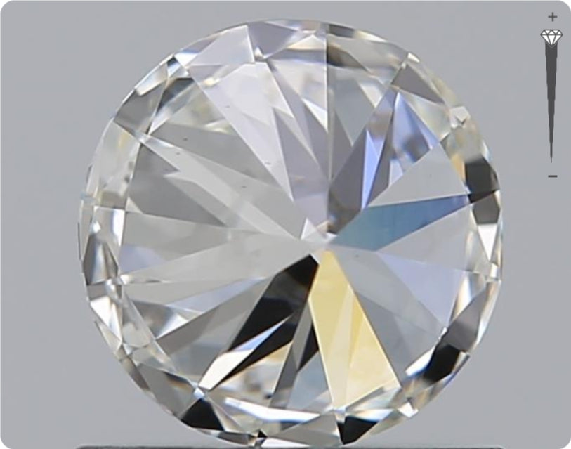 Natürlicher 0.90ct GIA Diamant | Farbe G | Reinheit VS1 | Rundschliff | VG VG VG #D10536