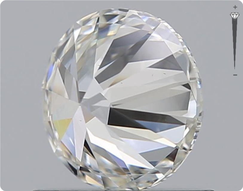 Natürlicher 0.90ct GIA Diamant | Farbe G | Reinheit VS1 | Rundschliff | VG VG VG #D10536