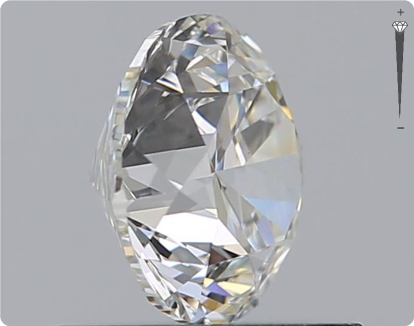 Natürlicher 0.90ct GIA Diamant | Farbe G | Reinheit VS1 | Rundschliff | VG VG VG #D10536