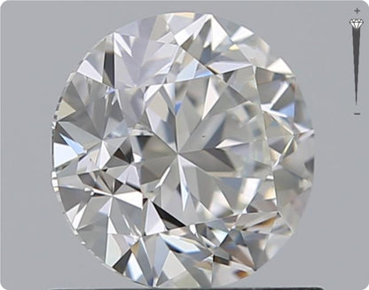 Natürlicher 0.90ct GIA Diamant | Farbe G | Reinheit VS1 | Rundschliff | VG VG VG #D10536