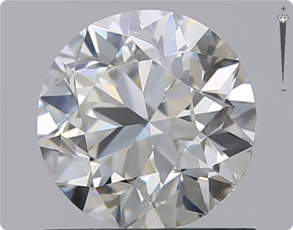 Natürlicher 0.90ct GIA Diamant | Farbe G | Reinheit VS1 | Rundschliff | VG VG VG #D10536