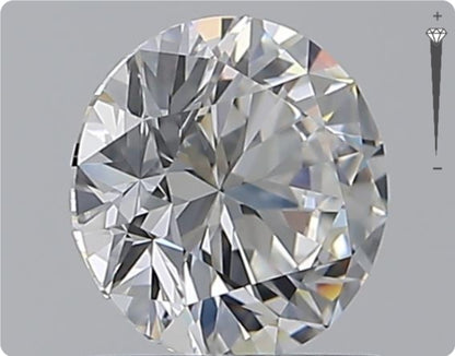 Natural 1.02ct GIA Diamond | Color E | Clarity VVS1 | Round Brilliant Cut | EX EX EX #D10537