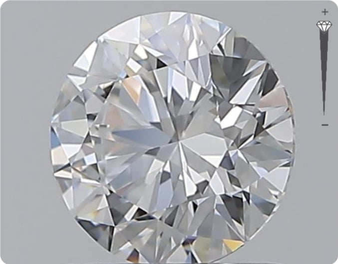 Natural 1.02ct GIA Diamond | Color E | Clarity VVS1 | Round Brilliant Cut | EX EX EX #D10537