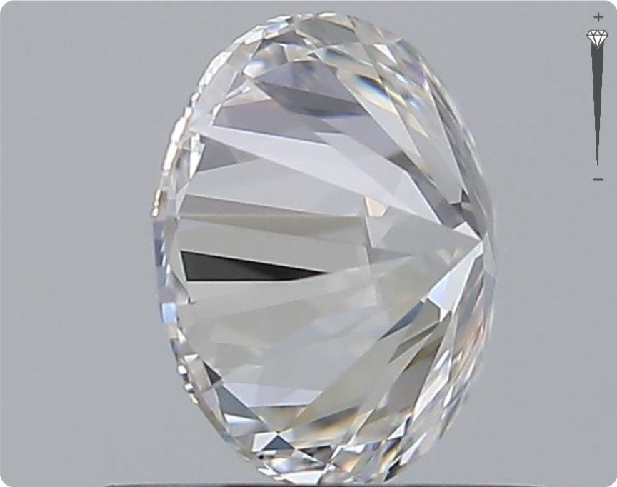 Natürlicher 1.00ct GIA Diamant | Farbe F | Reinheit IF | Rundschliff | EX EX EX #D10538