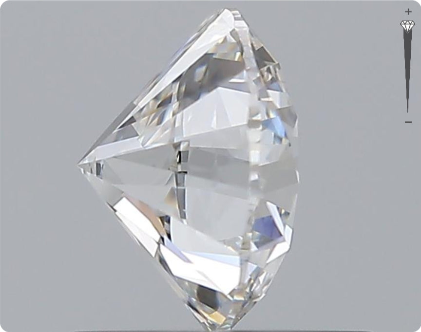 Natürlicher 1.00ct GIA Diamant | Farbe F | Reinheit IF | Rundschliff | EX EX EX #D10538