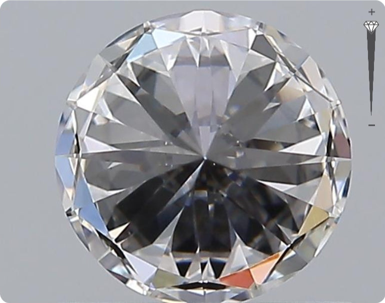 Natural 0.72ct GIA Diamond | Color E | Clarity VVS2 | Round Brilliant | EX EX EX #D10539