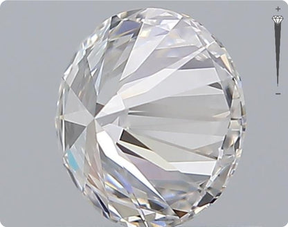 Natural 0.72ct GIA Diamond | Color E | Clarity VVS2 | Round Brilliant | EX EX EX #D10539