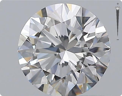 Natural 0.72ct GIA Diamond | Color E | Clarity VVS2 | Round Brilliant | EX EX EX #D10539