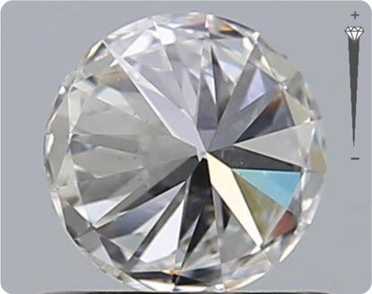 Natürlicher 0.55ct GIA Diamant | Farbe E | Reinheit VS1 | Rundschliff | EX EX EX #D10540