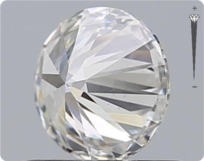 Natürlicher 0.55ct GIA Diamant | Farbe E | Reinheit VS1 | Rundschliff | EX EX EX #D10540