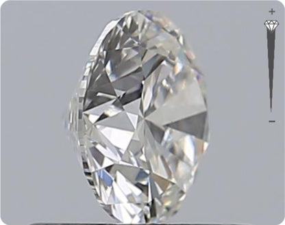 Natürlicher 0.55ct GIA Diamant | Farbe E | Reinheit VS1 | Rundschliff | EX EX EX #D10540