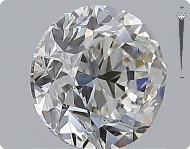 Natural 1.00ct GIA Diamond | Color G | Clarity VVS2 | Round Cut | GD EX EX #D10541