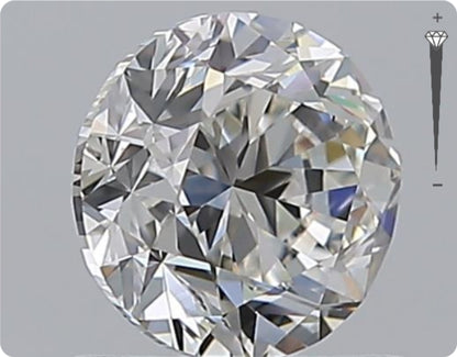 Natural 1.00ct GIA Diamond | Color G | Clarity VVS2 | Round Cut | GD EX EX #D10541