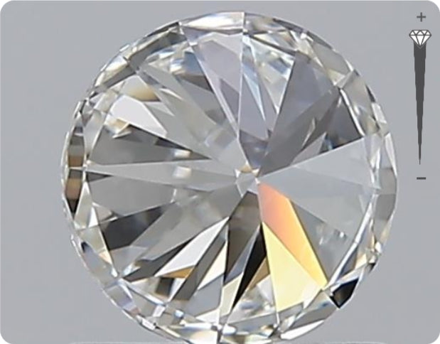 Natural 1.00ct GIA Diamond | Color G | Clarity VVS2 | Round Cut | GD EX EX #D10541