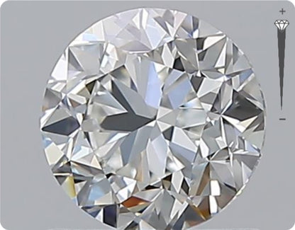 Natural 1.00ct GIA Diamond | Color G | Clarity VVS2 | Round Cut | GD EX EX #D10541