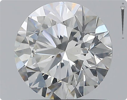 Natürlicher 1.01ct GIA Diamant | Farbe H | Reinheit SI2 | Rundschliff | EX EX EX #D10543