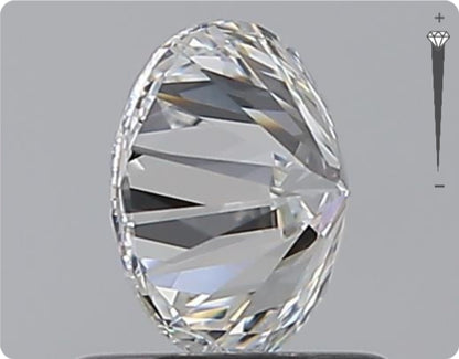 Natural 0.90ct GIA Diamond | Color D | Clarity IF | Round Cut | EX EX EX #D10544