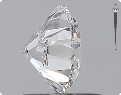 Natural 0.90ct GIA Diamond | Color D | Clarity IF | Round Cut | EX EX EX #D10544