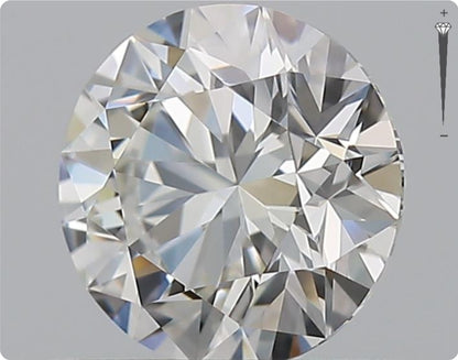 Natural 0.70ct GIA Diamond | Color G | Clarity VVS1 | Round Cut | EX EX EX #D10545