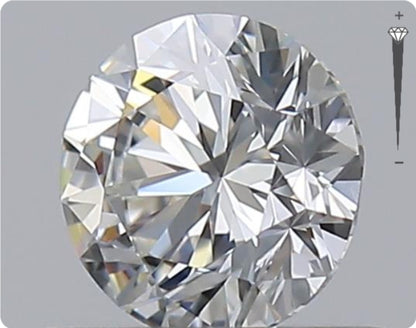 Natürlicher 0.50ct GIA Diamant | Farbe H | Reinheit VVS1 | Rundschliff | VG EX EX #D10546