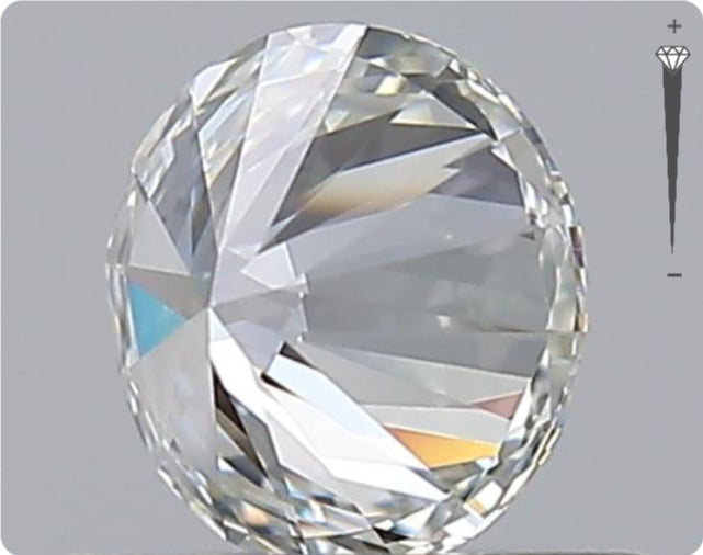 Natürlicher 0.50ct GIA Diamant | Farbe H | Reinheit VVS1 | Rundschliff | VG EX EX #D10546