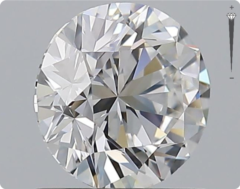 Natural 1.01ct GIA Diamond | Color D | Clarity VS1 | Round Cut | EX EX EX #D10547