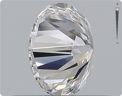 Natural 0.59ct GIA Diamond | Color D | Clarity VVS1 | Round Cut | EX EX VG #D10548