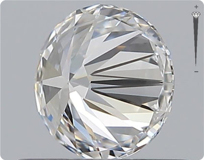 Natural 0.59ct GIA Diamond | Color D | Clarity VVS1 | Round Cut | EX EX VG #D10548