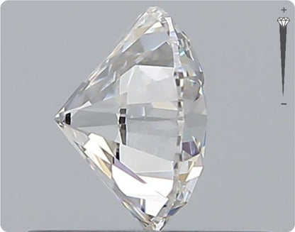 Natural 0.59ct GIA Diamond | Color D | Clarity VVS1 | Round Cut | EX EX VG #D10548