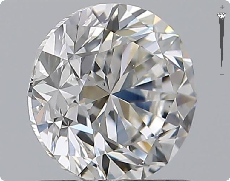 Natürlicher 1.01ct GIA Diamant | Farbe G | Reinheit VS2 | Rundschliff | GD EX VG #D10549