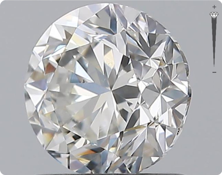Natürlicher 1.01ct GIA Diamant | Farbe G | Reinheit VS2 | Rundschliff | GD EX VG #D10549