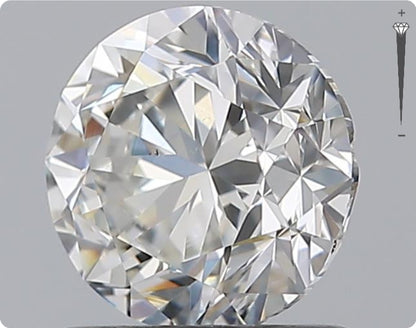 Natürlicher 1.01ct GIA Diamant | Farbe G | Reinheit VS2 | Rundschliff | GD EX VG #D10549